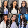Clip in Body Wave Hair Extensions 100% Unprocessed Virgin Human Hair - Image 12