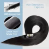 Straight Tape In Hair Extensions - Image 3