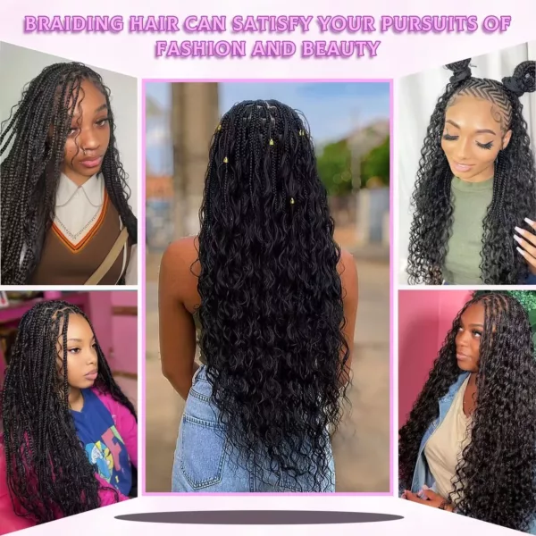 Deep Wave Braiding Hair - Image 6