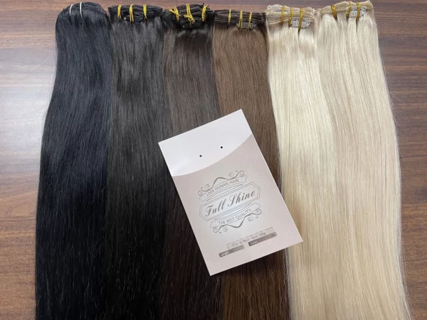 Clip In Hair Extensions Double Weft Straight - Image 37