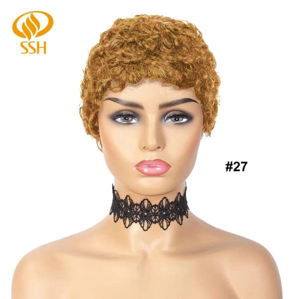 Brazilian Afro Curly Pixie Wig - Image 20