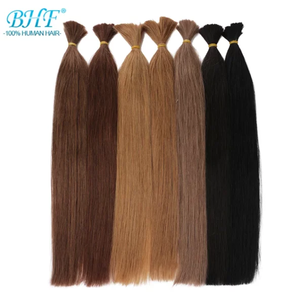 Indian Hair No Weft Weave Bundles Remy - Image 19