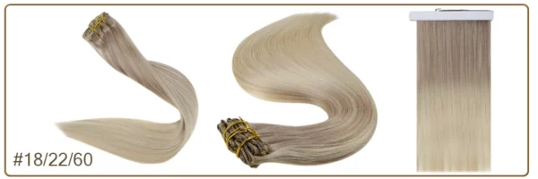 Clip In Human Hair Extensions - Image 27
