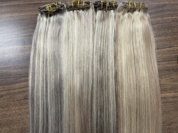 Clip In Hair Extensions Double Weft Straight - Image 35