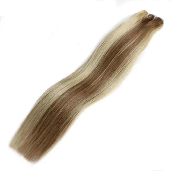 100% Human Hair Weaves Straight European Remy Human Hair Extensions - Image 17