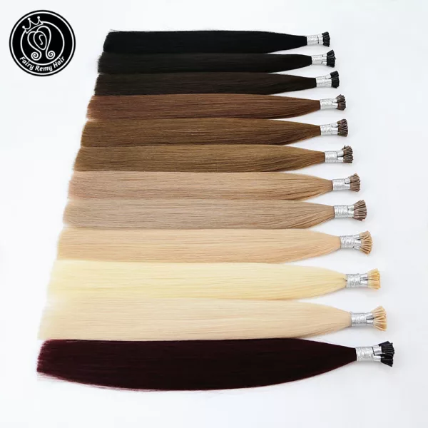 Platinum Blonde Remy U-Tip Extensions