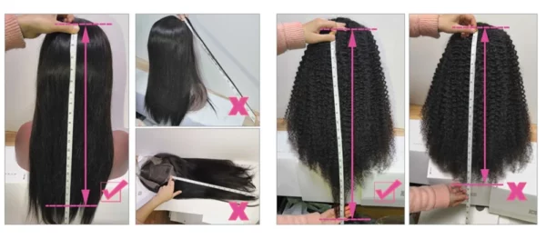 Short Straight Bob with Bang Wigs Highlight No Lace - Image 16