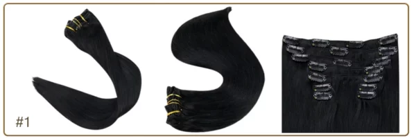Clip In Human Hair Extensions - Image 21