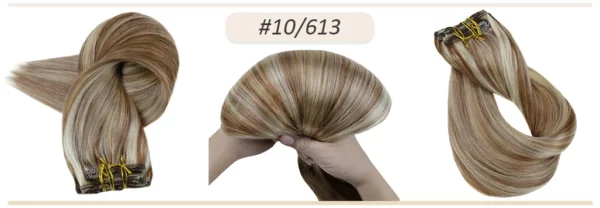 Clip In Hair Extensions Double Weft Straight - Image 67