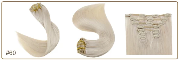 Clip In Human Hair Extensions - Image 24