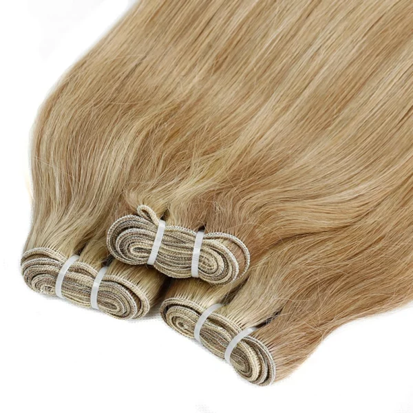 100% Human Hair Weaves Straight European Remy Human Hair Extensions - Image 19