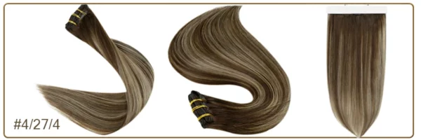 Clip In Human Hair Extensions - Image 25