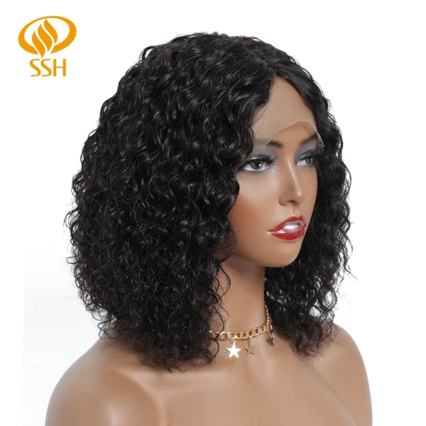 Brazilian T Part Lace Part Bob Wigs - Image 12