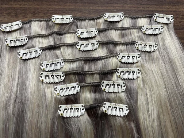 Clip In Hair Extensions Double Weft Straight - Image 34