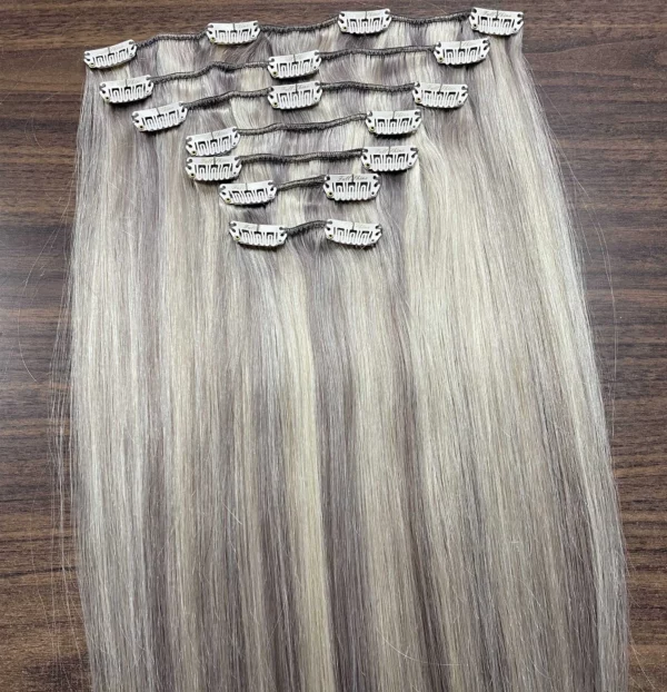 Clip In Hair Extensions Double Weft Straight - Image 33