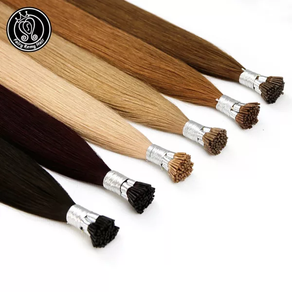 Platinum Blonde Remy U-Tip Extensions - Image 2