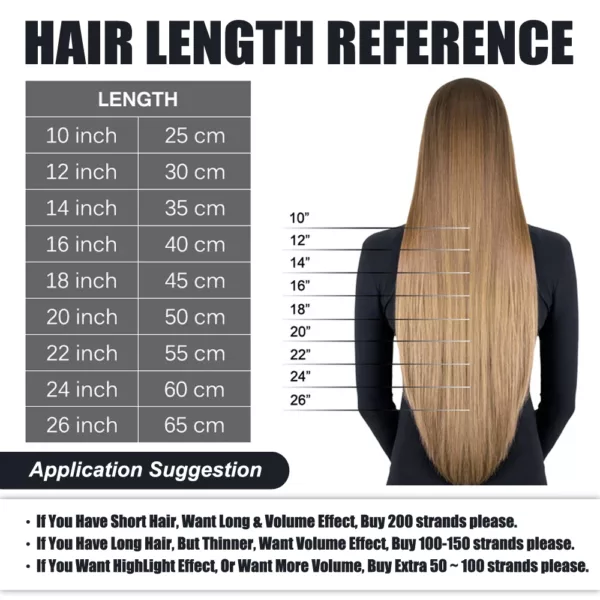 Platinum Blonde Remy U-Tip Extensions - Image 4