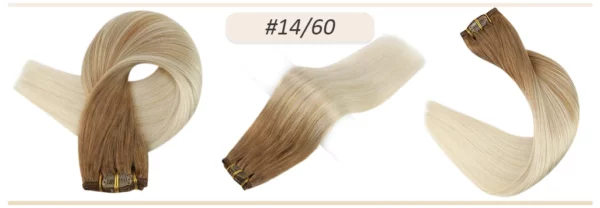 Clip In Hair Extensions Double Weft Straight - Image 63