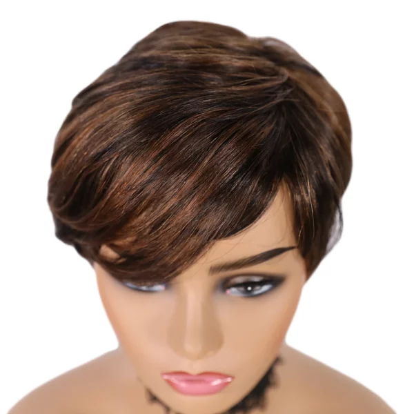 Glueless Short Pixie Cut Wigs - Image 19