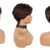 Glueless Short Pixie Cut Wigs - Image 20