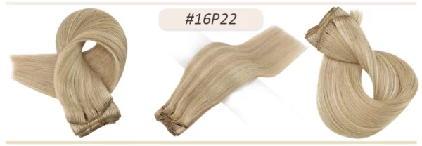 Clip In Hair Extensions Double Weft Straight - Image 68