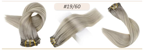 Clip In Hair Extensions Double Weft Straight - Image 65