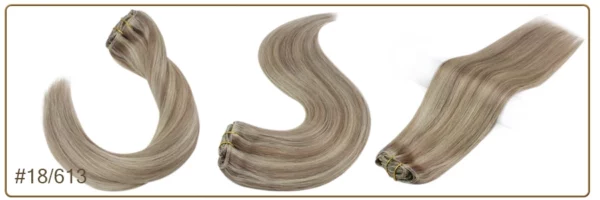 Clip In Human Hair Extensions - Image 28