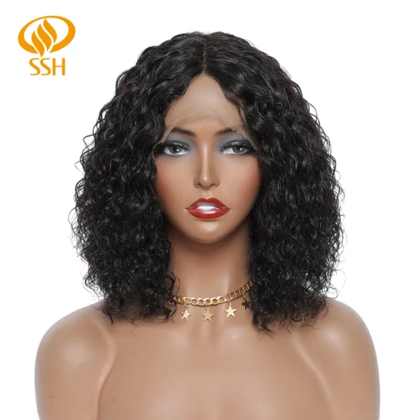 Brazilian T Part Lace Part Bob Wigs - Image 11