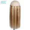 Fish Line Wire Human Hair Straight European Remy - Image 28