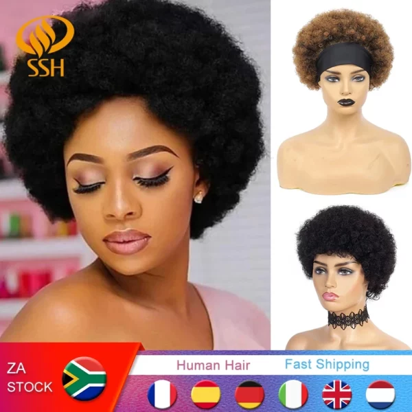 Brazilian Afro Kinky Wigs