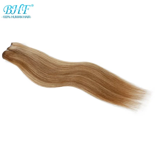 100% Human Hair Weaves Straight European Remy Human Hair Extensions - Image 13