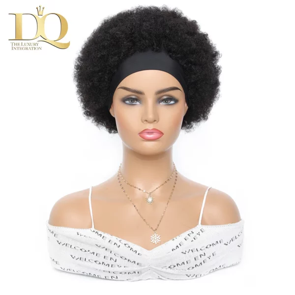 Afro Headband Kinky Wigs - Image 5