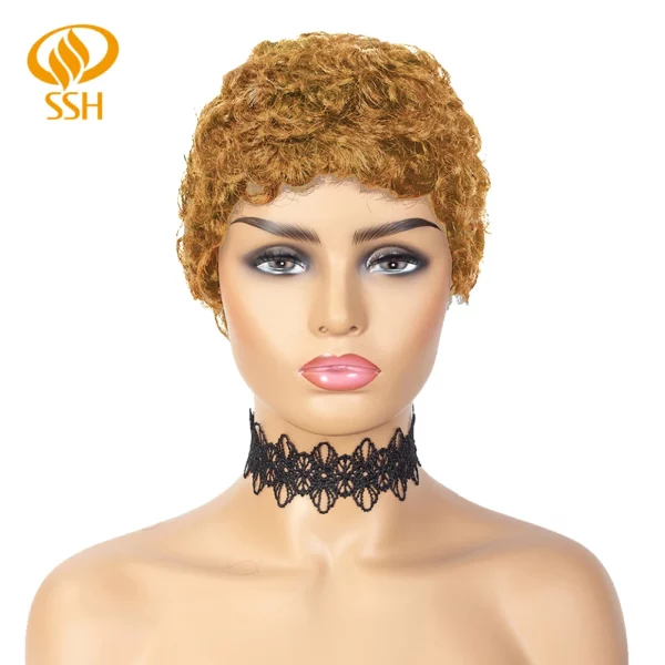 Brazilian Afro Curly Pixie Wig - Image 8