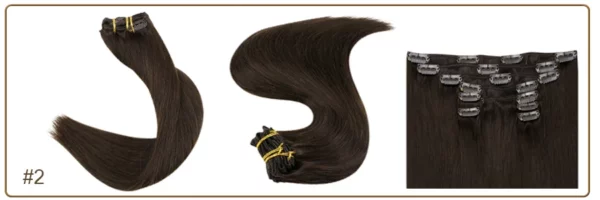 Clip In Human Hair Extensions - Image 22