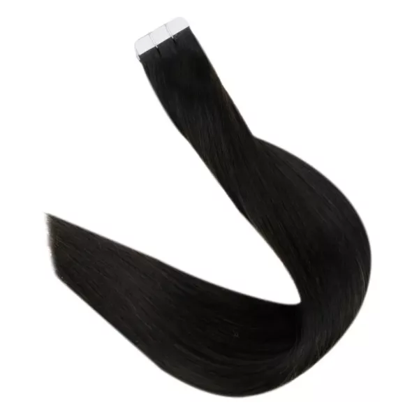 Blonde Tape in Human Hair Extensions - Image 14