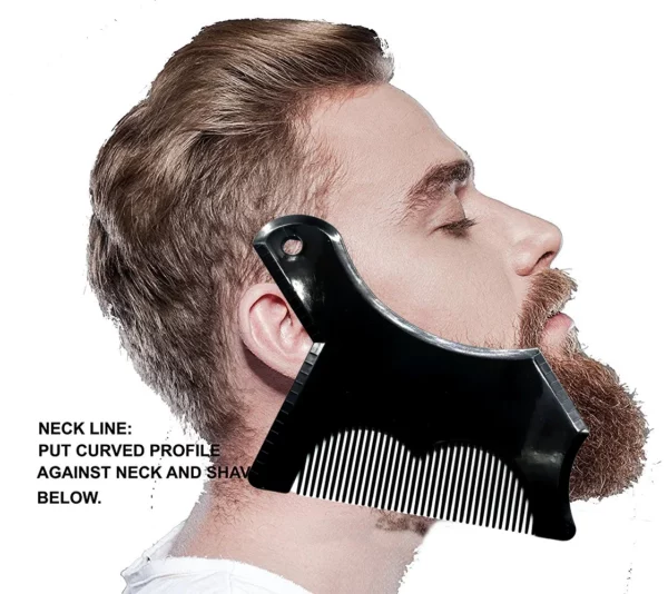 Stencil Beard Shaper Comb - Image 18