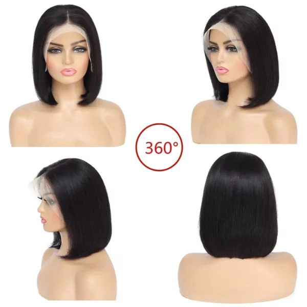 Brazilian Straight Bob Lace Wig - Image 2