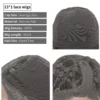 Short Pixie Cut Lace Wig Side Part Bob Peruvian Straight - Image 6