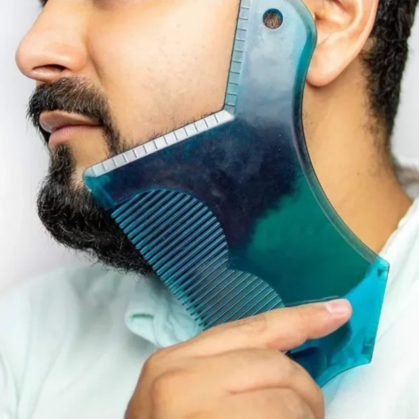 Stencil Beard Shaper Comb - Image 4