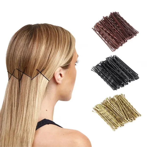 Simple Black Hair Clips - Image 15