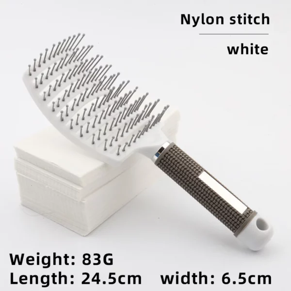 Bristle Nylon Hairbrush - Image 10