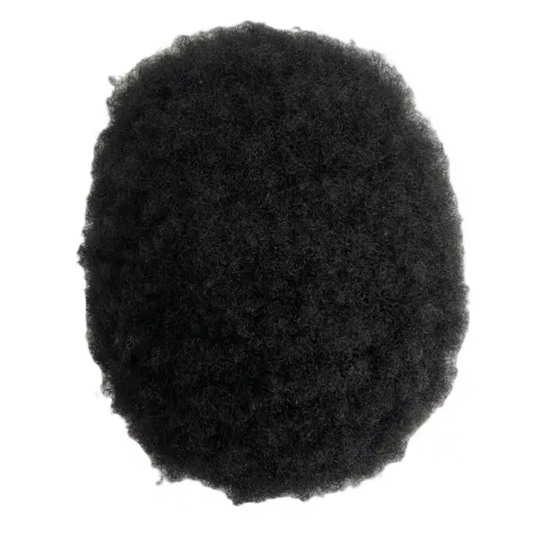 Afro Male Toupee for Black Men - Image 4