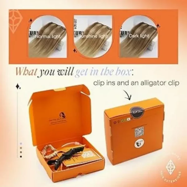 Clip in Hair Extensions - Image 4