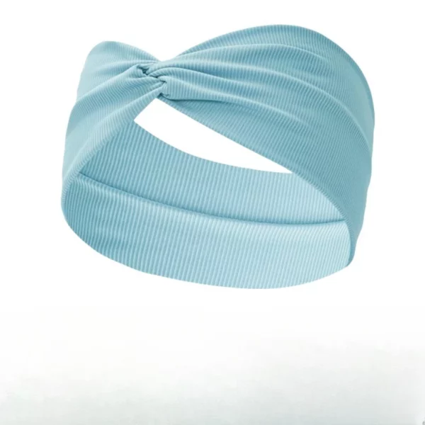 Silky Threaded Fabric Twist Headband for Women's Turban Hair Wrap for Girls - Image 12