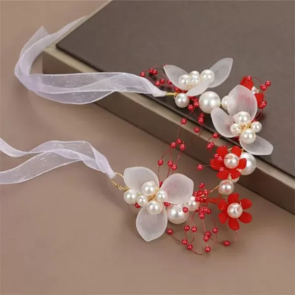 Children's Headwear Elegant Flower Wreath Fairy Crown Tiara - Image 32