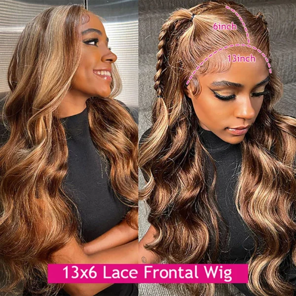 Brazilian Ombre Body Wave Wig - Image 5