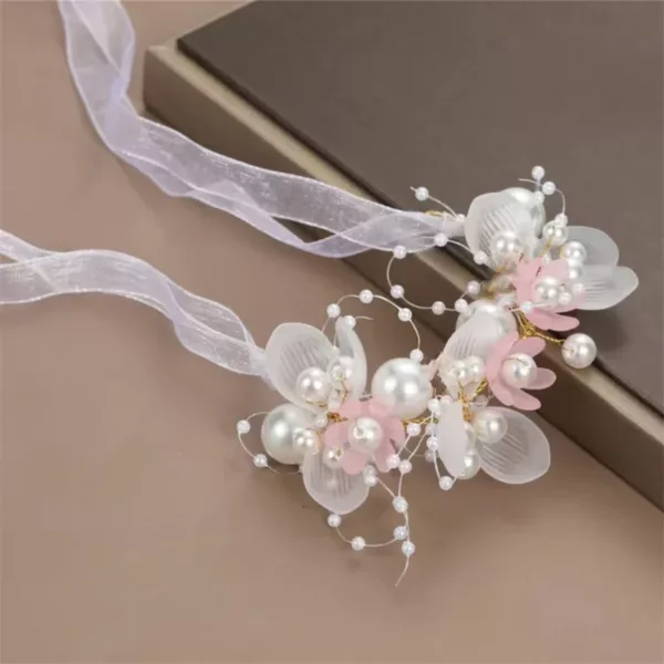 Children's Headwear Elegant Flower Wreath Fairy Crown Tiara - Image 13