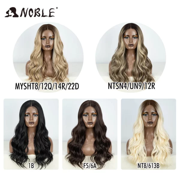 Synthetic Ombre Blonde Lace Wig - Image 3