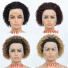 Short Curly Lace Pixie Brazilian Remy - Image 5