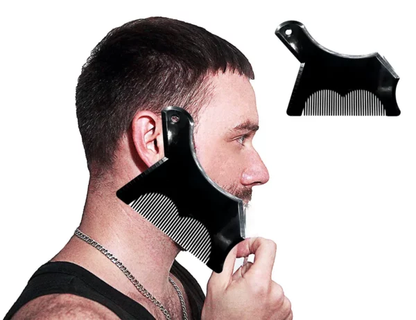 Stencil Beard Shaper Comb - Image 17